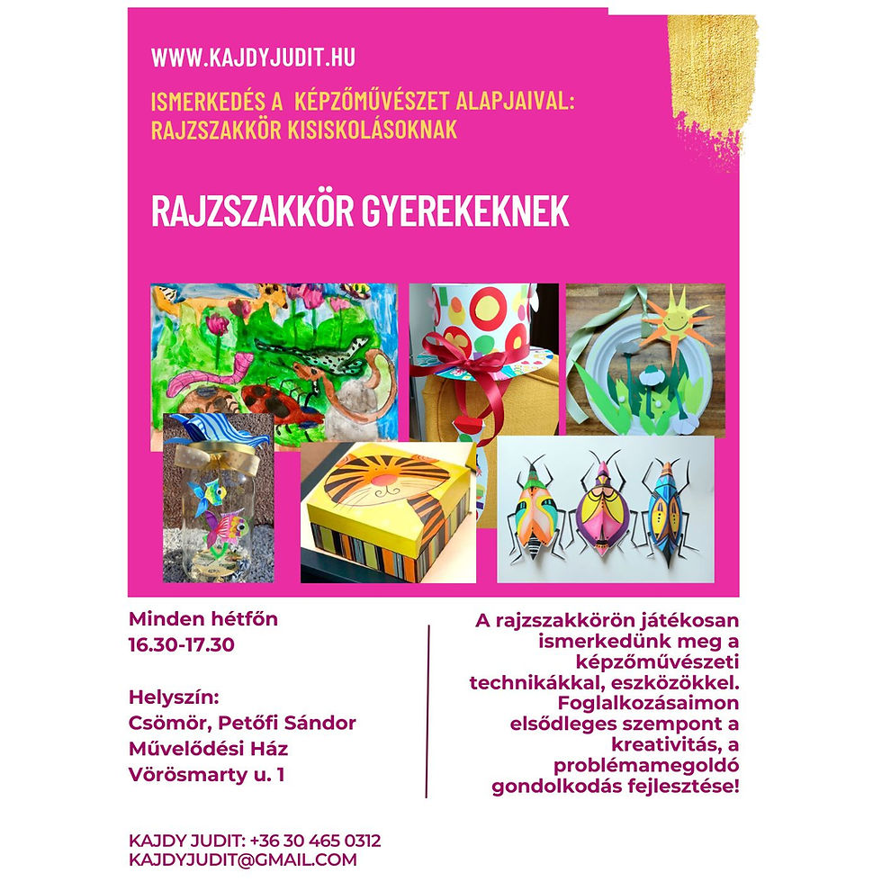 Rajzszakkör gyermekeknek