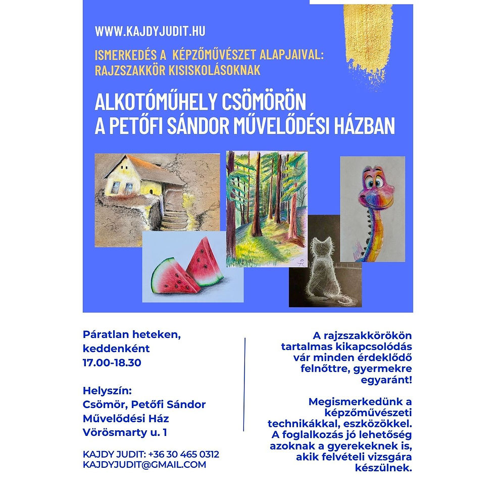 Csömöri Alkotóműhely - Művészet Neked