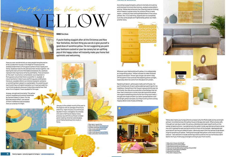 yellow interior inspiration, how to bring this happy and uplifting colour into your home and lift your mood