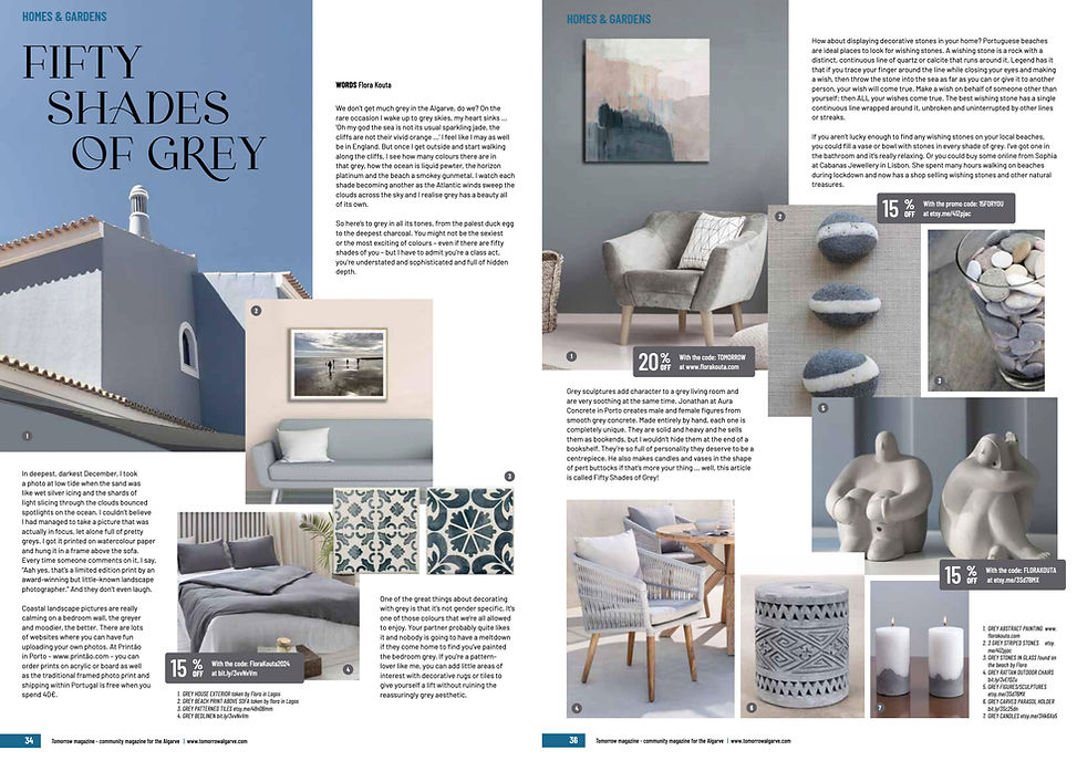 decorating with 50 shades of grey,