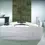 Thumbnail: Aqualusso Atlanta Deluxe 1500mm x 850mm Small Whirlpool Bath & Air Spa Baths