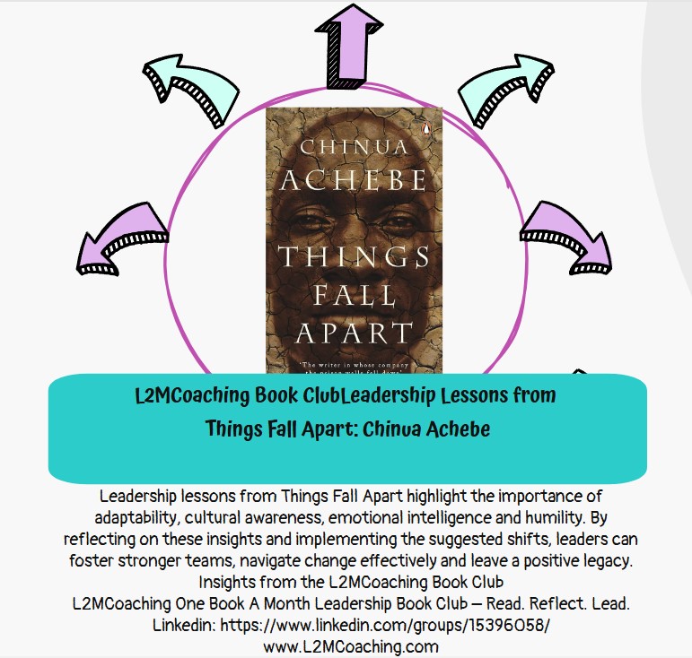 Leadership Lessons fromfrom Our January Book Club book:  Chinua Achebe's Things Fall Apart: Reflections 