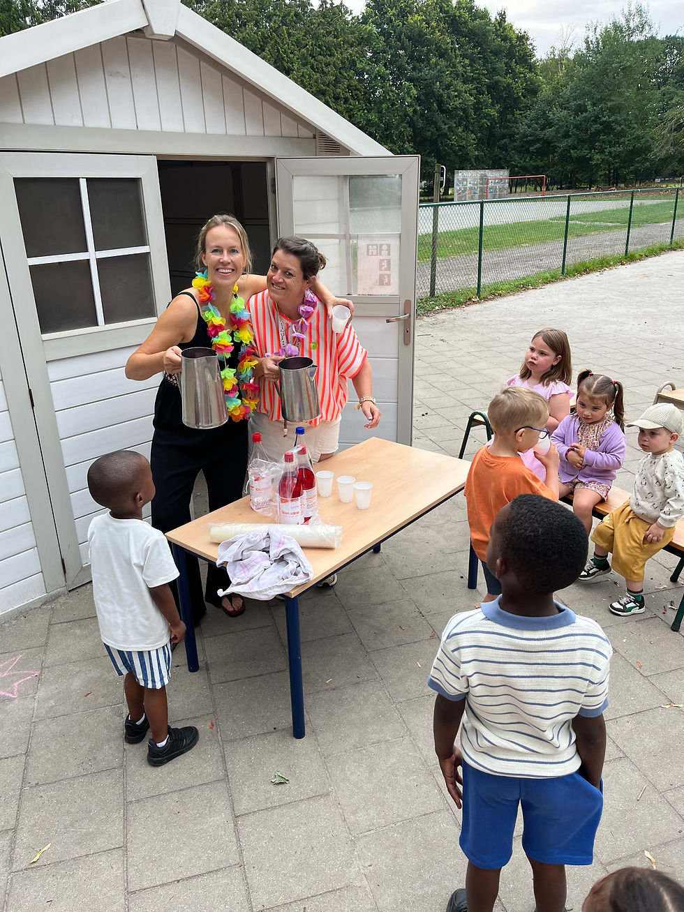 Laatste schooldag kleuterschool