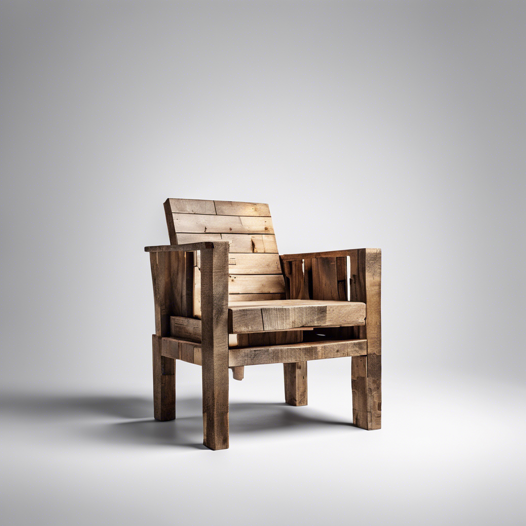 Reclaimed Wood Armchair