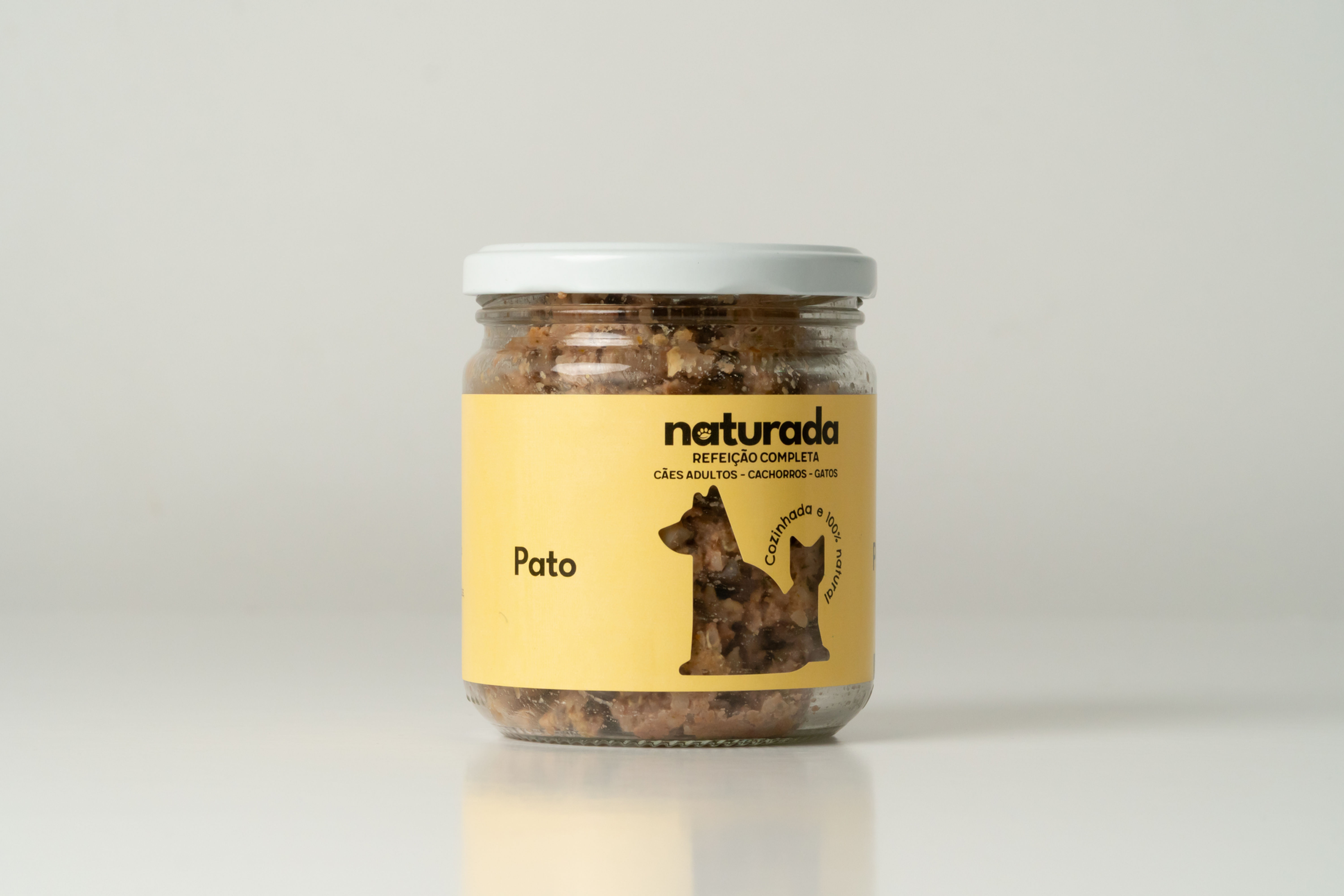 Naturada de Pato 250g (refeição natural cozinhada)