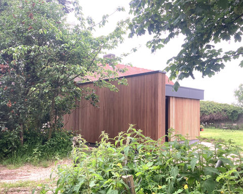 Uitbreiding landelijke woning