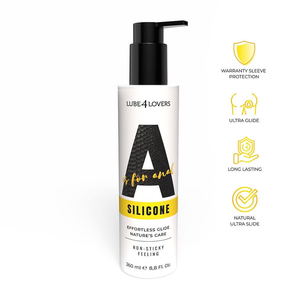 Миниатюра: Анальний силіконовий лубрикант Lube4Lovers A is for Silicone (250 мл)