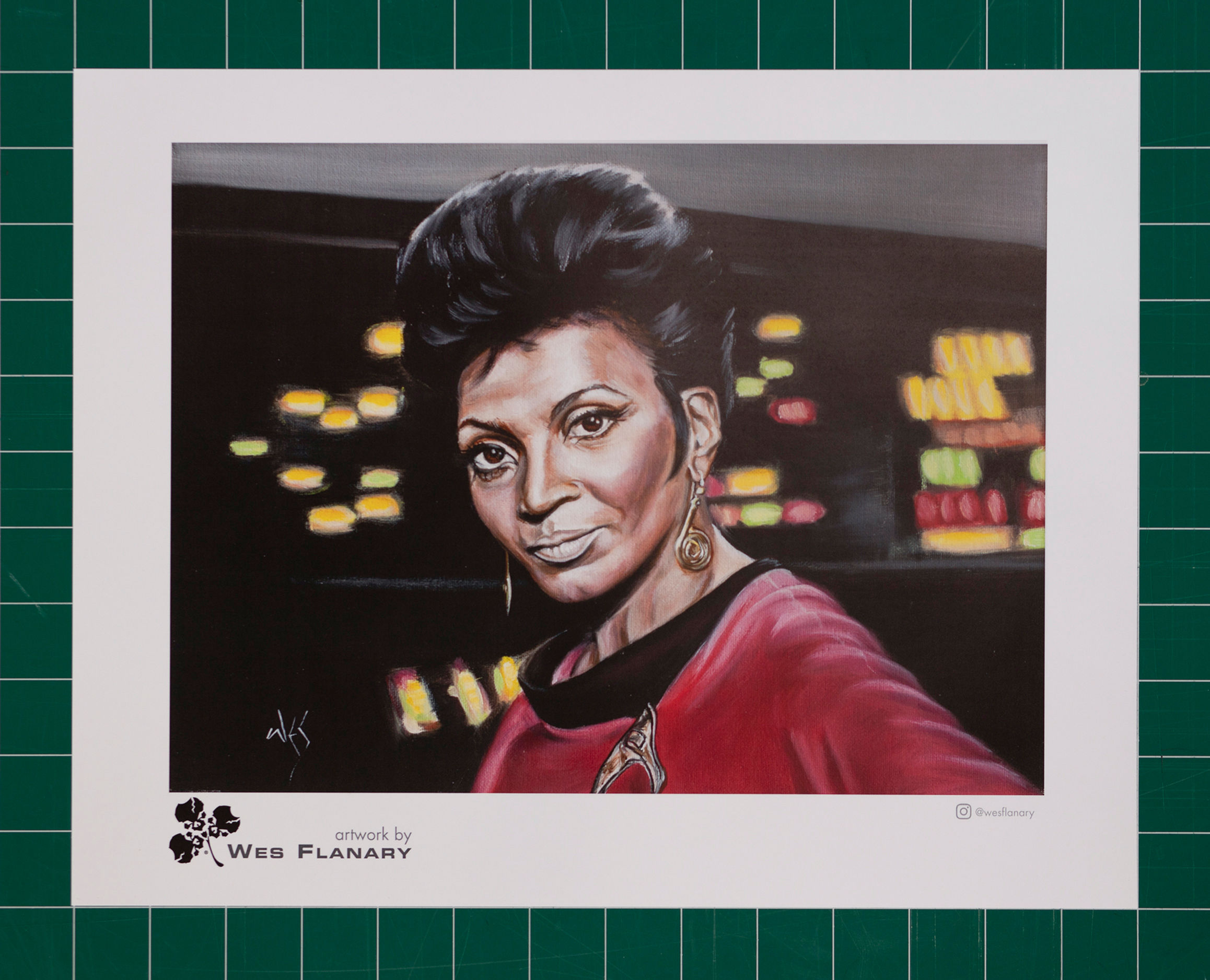 Lt. Uhura - 11x14 Print Unsigned Variant**