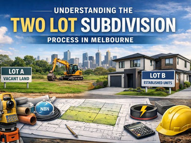 Understanding the Two Lot Subdivision Process in Melbourne