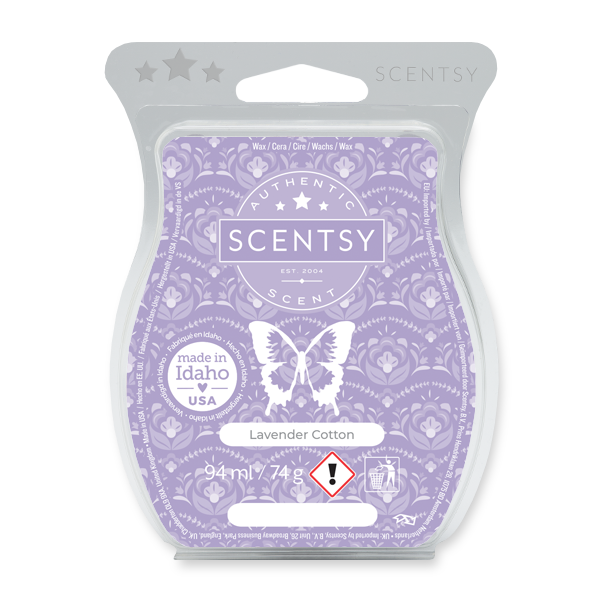 Lavender Cotton Scentsy wax bar