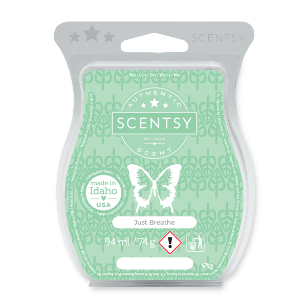 Just Breathe Scentsy wax bar