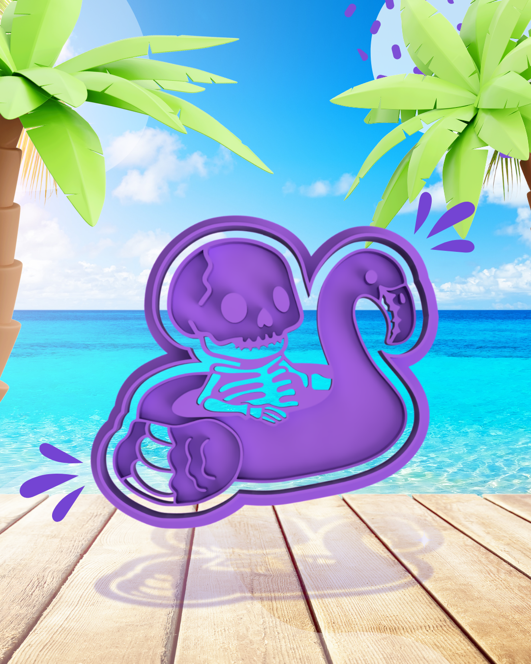 Emporte-piéce Soul flamingo