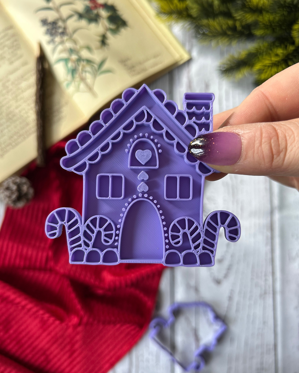 Emporte-pièce maison de Noël