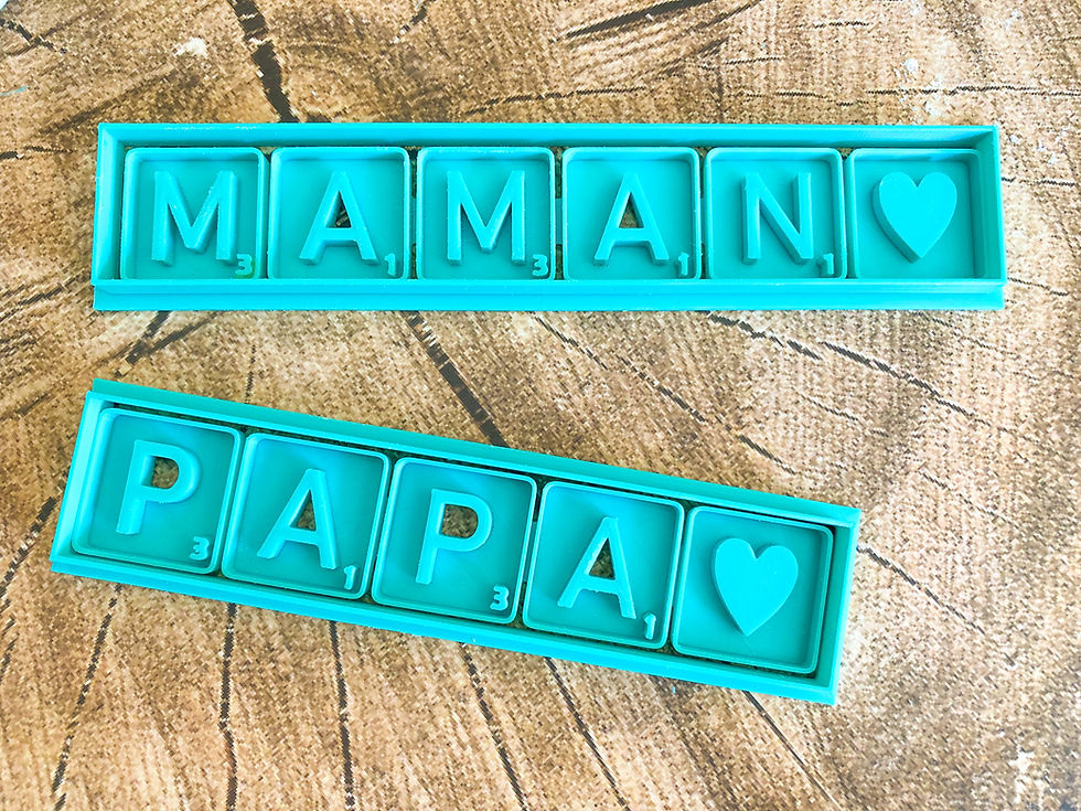 Miniature : Emporte-pièce Scrabble