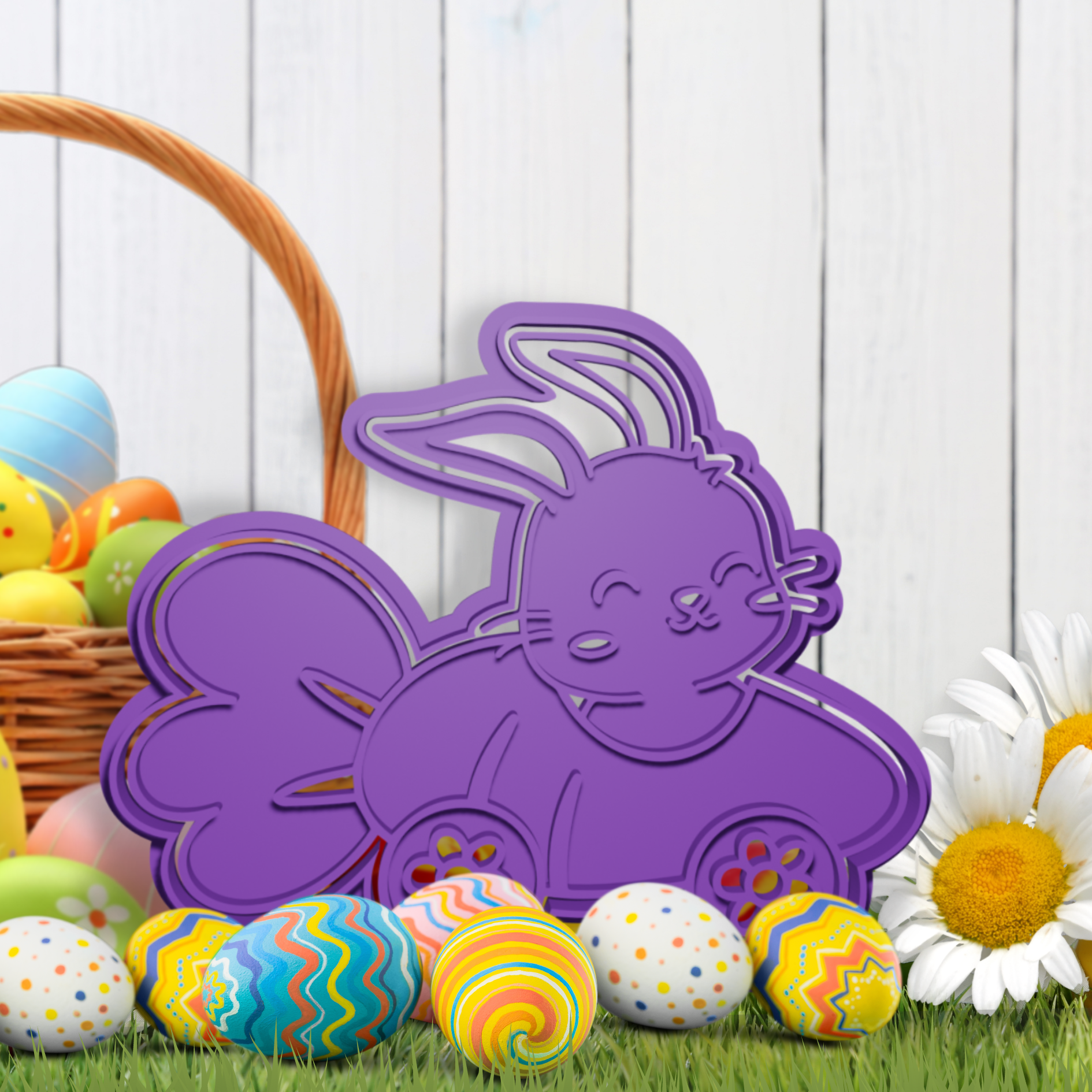 Emporte-pièce carotte racer lapin