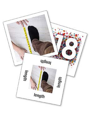 Miniaturbild: Sprachmemo - count, measure, weigh