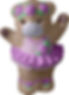 Ballerina Bear Statue