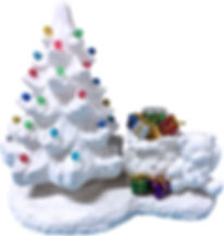 Tree with Sack and Teddy Statue