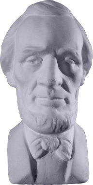 Lincoln Bust Statue