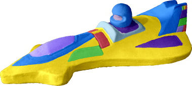 Rocket Boy Statue