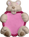 Bear Holding Heart Plaque