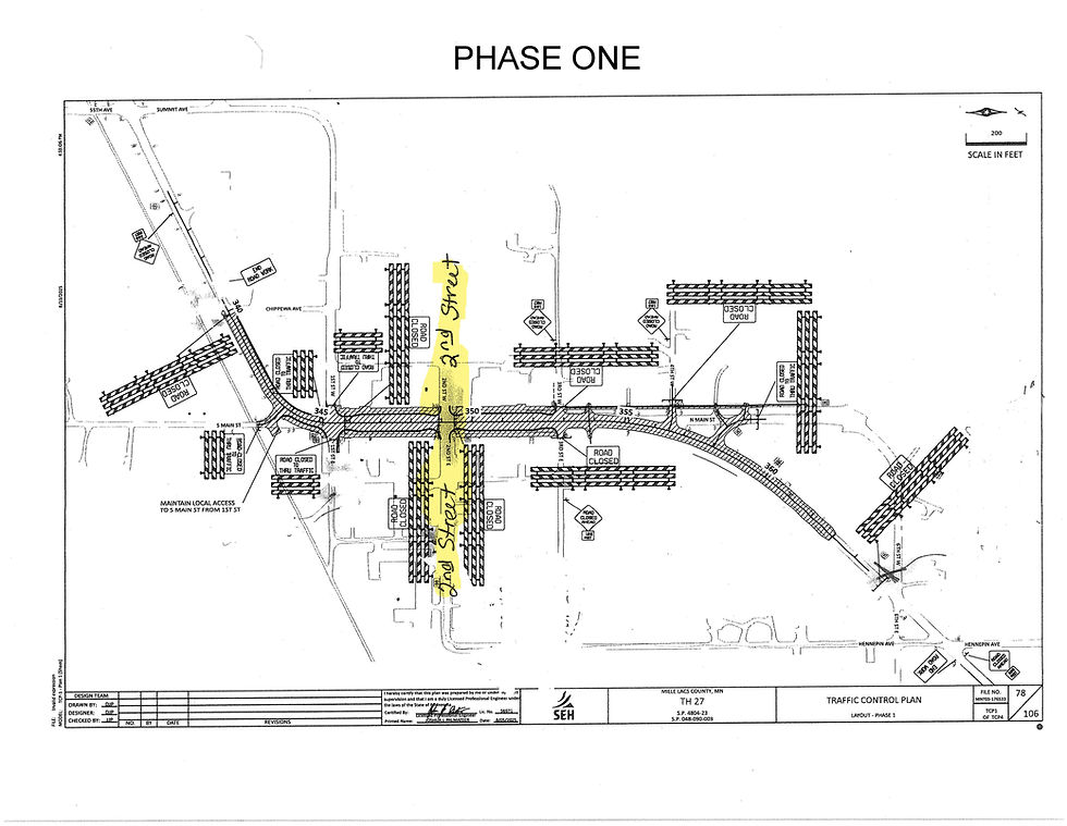 Main Street Construction Project