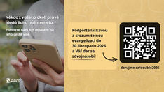 sbírka pro projekt "Hledám Boha"