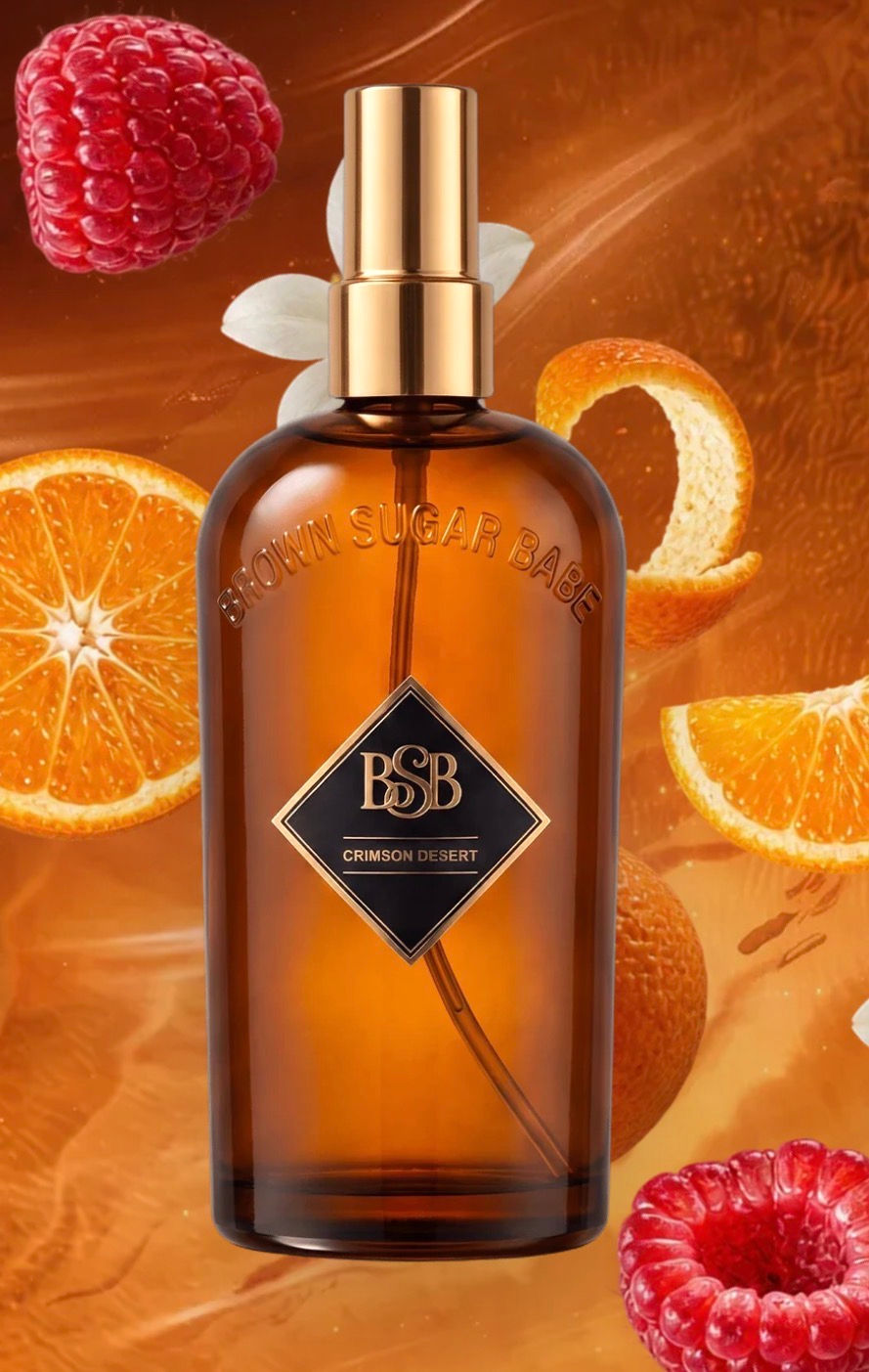 Brown Sugar Babe Crimson Desert fragrance body oil from the Essence of Alchemy collection