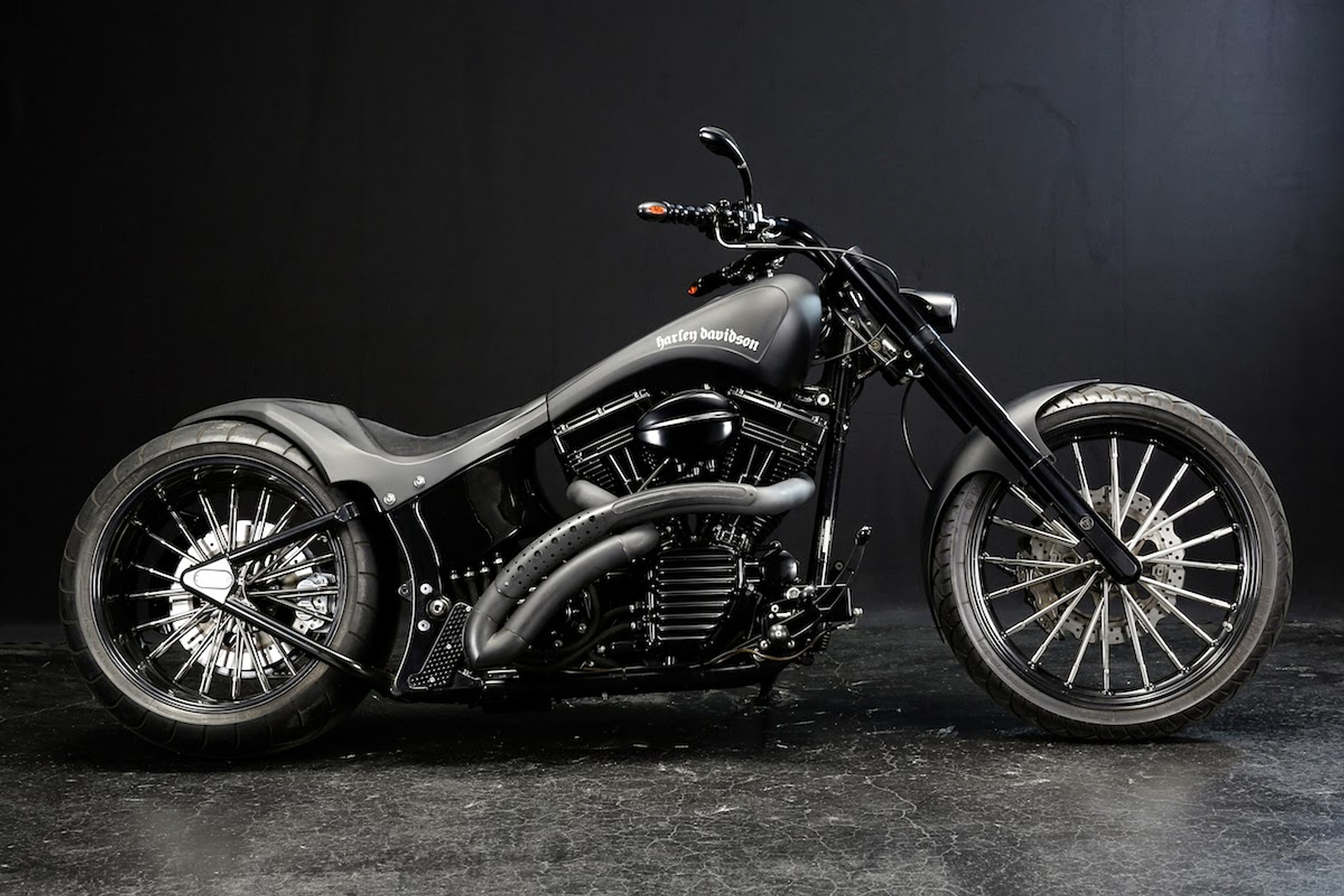 Harley Davidson Custom Bobber Chopper - Harley Davidson ...