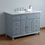 Thumbnail: Abigail Embellished 48" Grey Single Sink Vanity