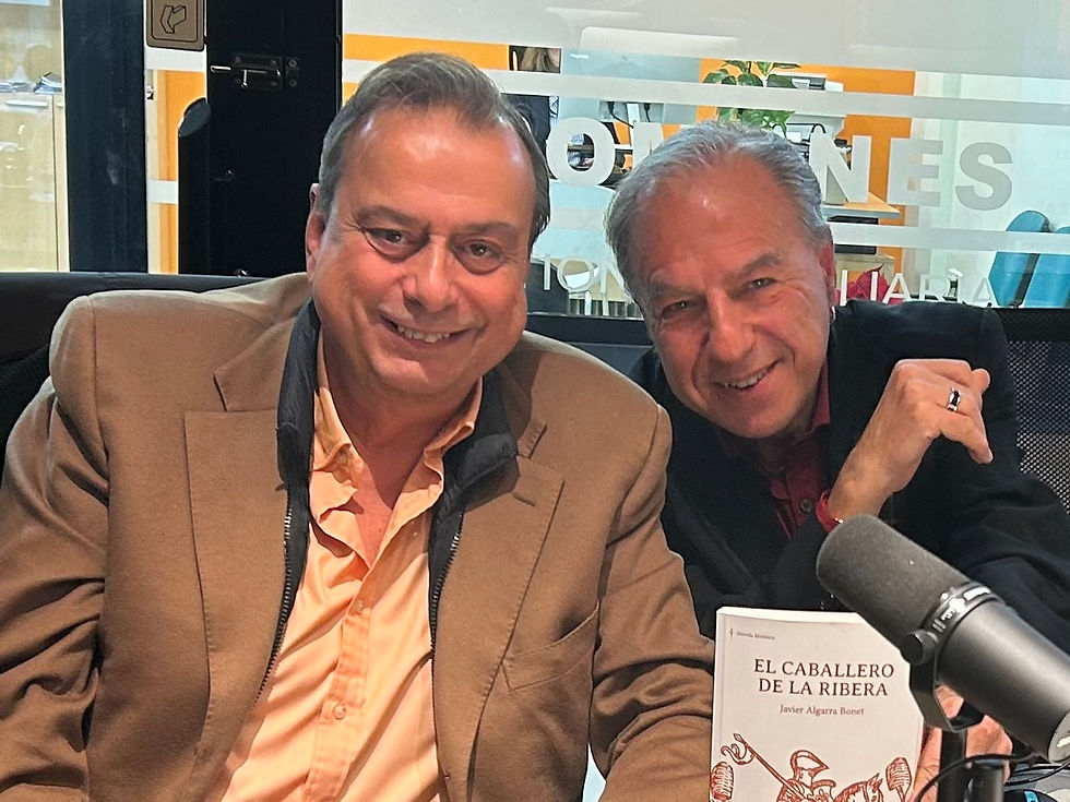 Algarra con Nacho Valbuena en LGN Medios