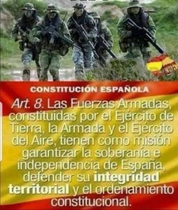 Art.8 de la Constitución Española