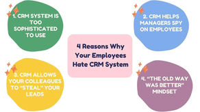 4 Reasons Why Your Employees Hate CRM System