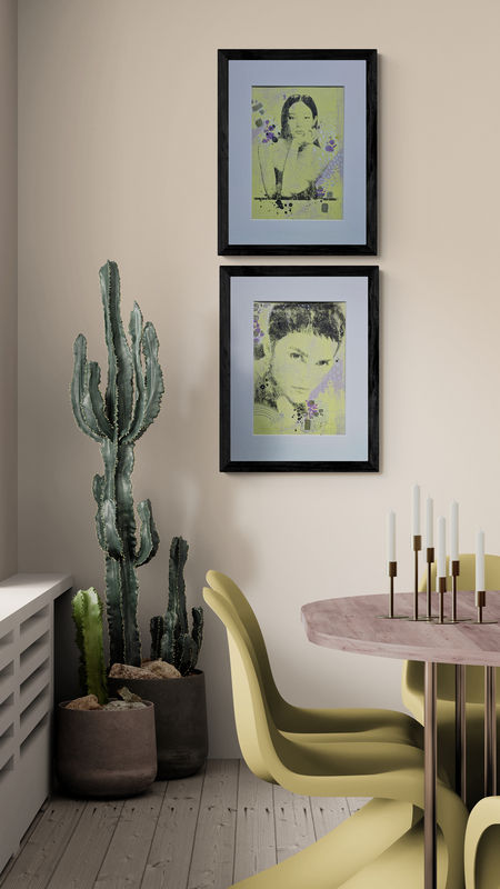 Thumbnail: HAPPYELLOW II framed print 43cmx33cm