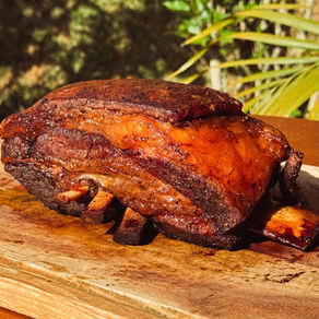 Costela assada na brasa