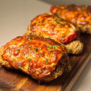 Parmegiana de frango saudável