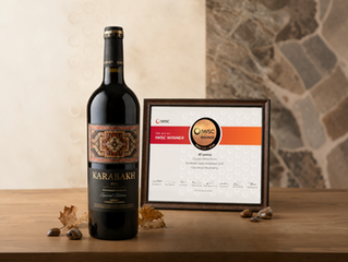 Karabakh Wine Wins Award at the International IWSC Competition