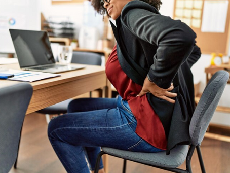 I hurt my back!