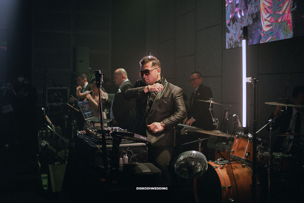 Our first Experience, Wedding DJ-ing at Padma Hotel, Semarang