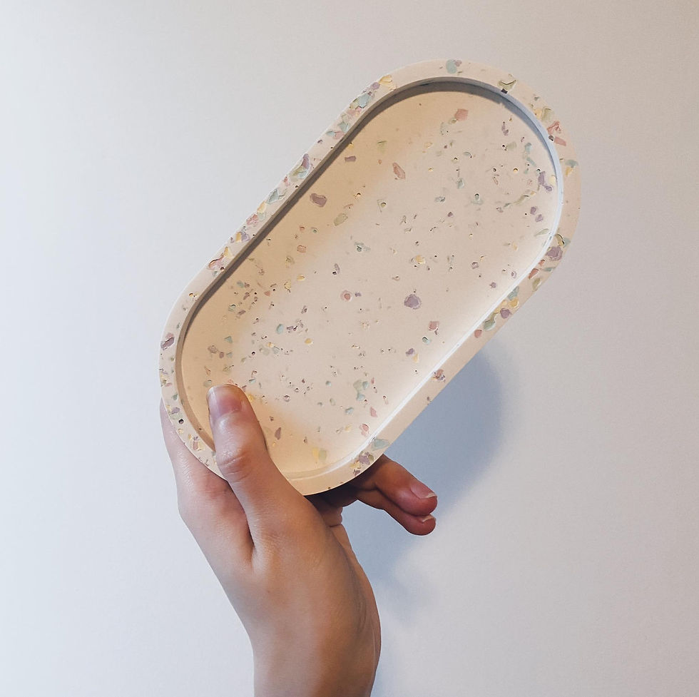 Jesmonite onderzetter