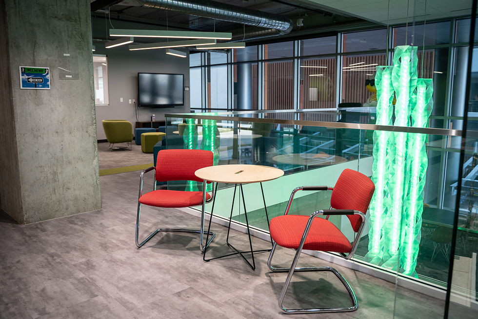 Coworking space in Madison WI — open workspace area