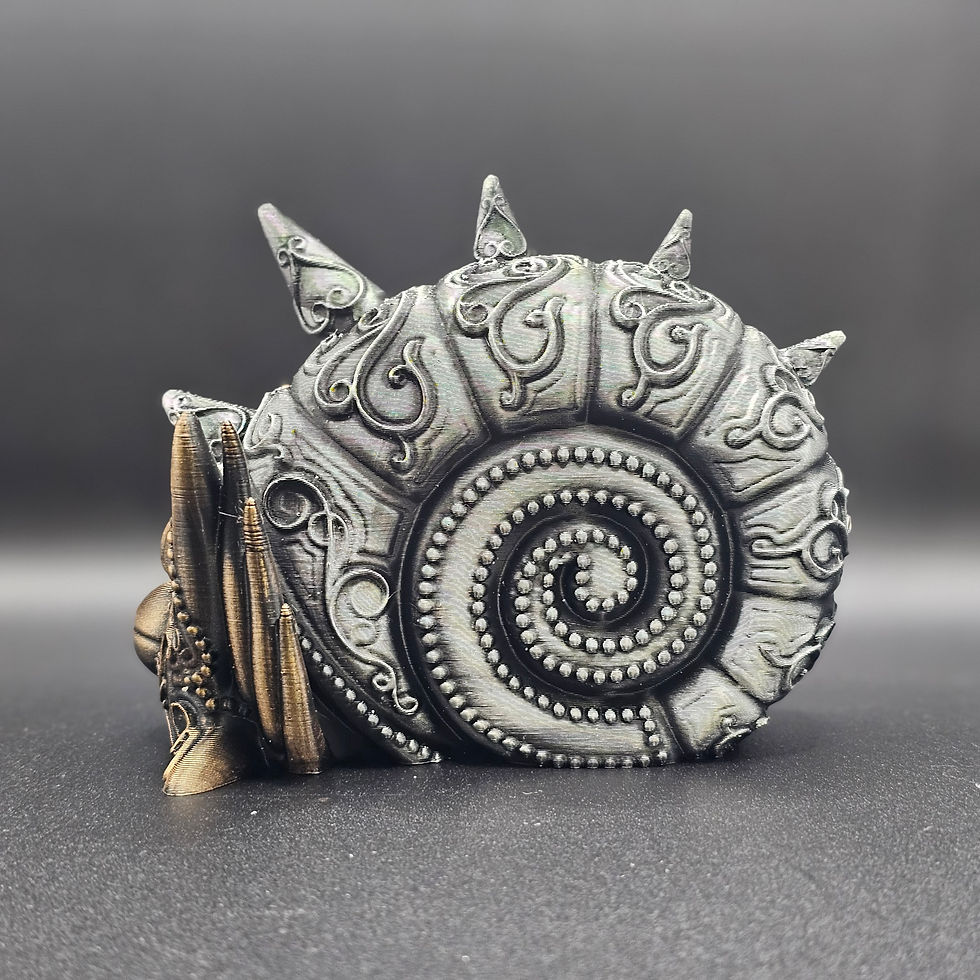 Thumbnail: Omastar 3d Printed Pokemon - Hand Painted - 5 Inch