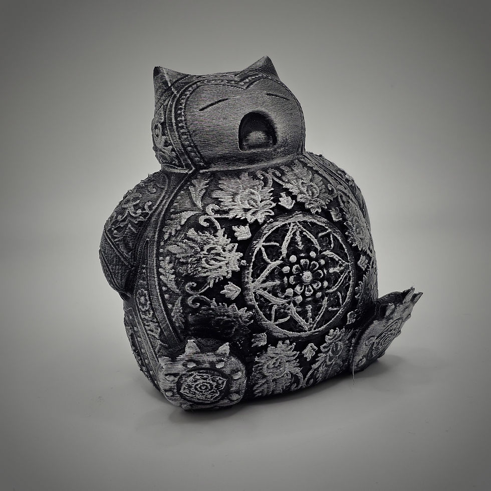 Thumbnail: Snorlax 3d Printed Pokemon Statue