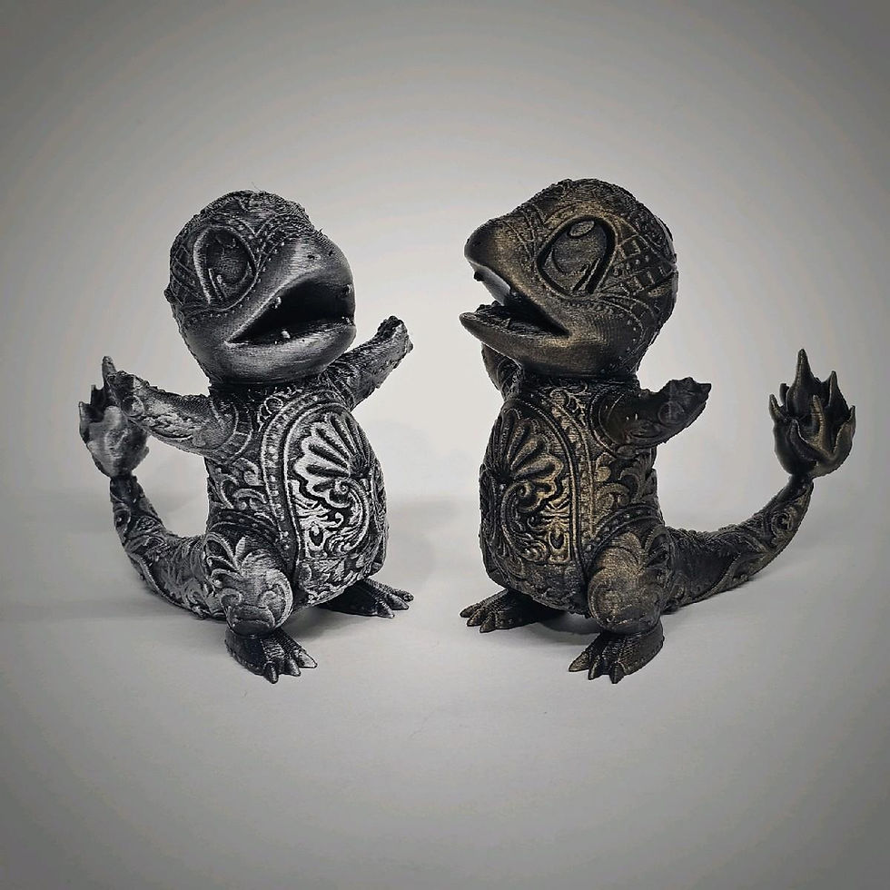 Charmander 3d Printed Pokemon Statue
