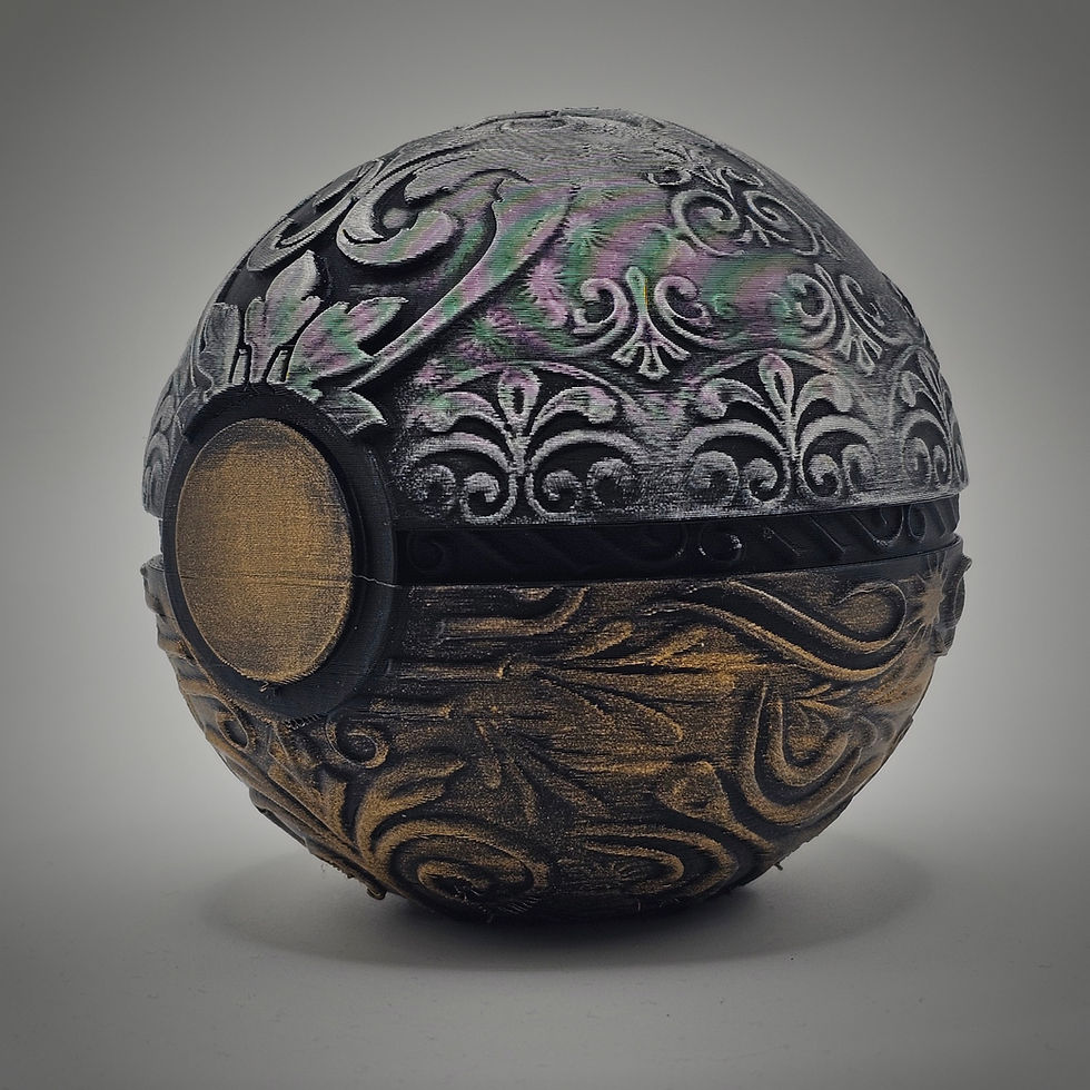 Thumbnail: Pokeball3d Printed Pokemon Statue