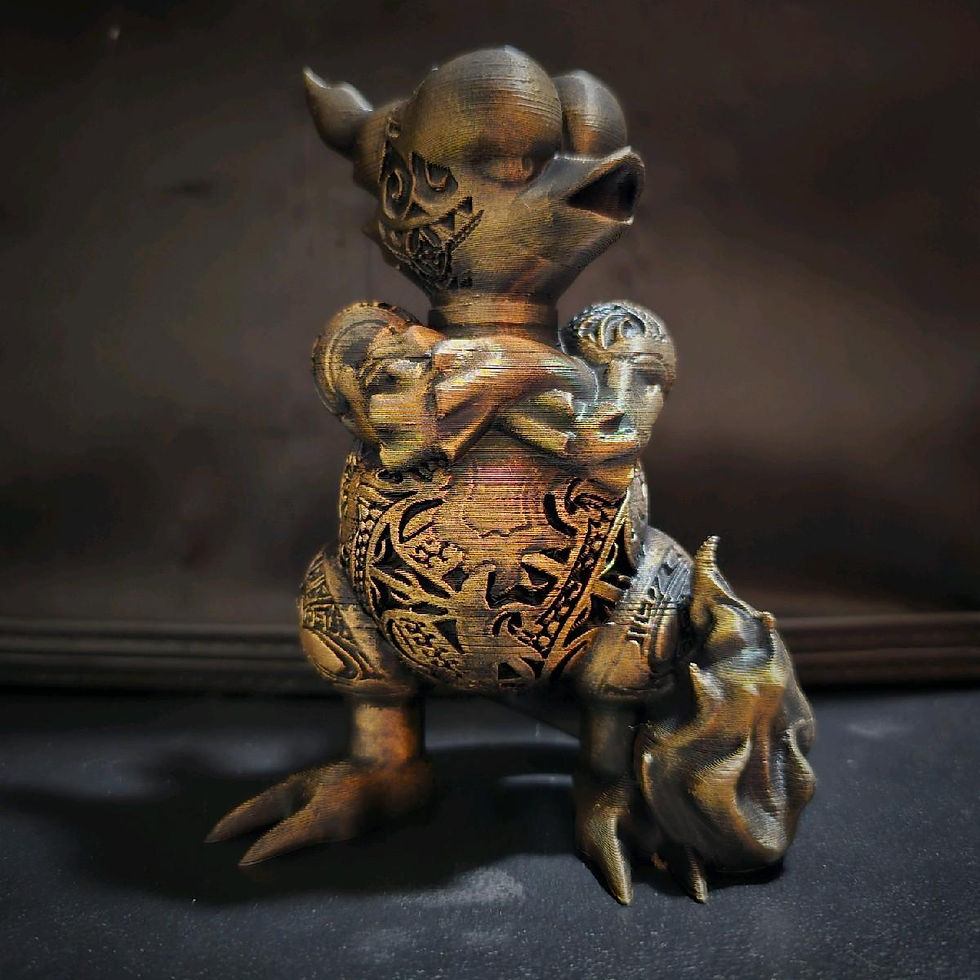 Thumbnail: Magmar 3d Printed Pokemon Statue