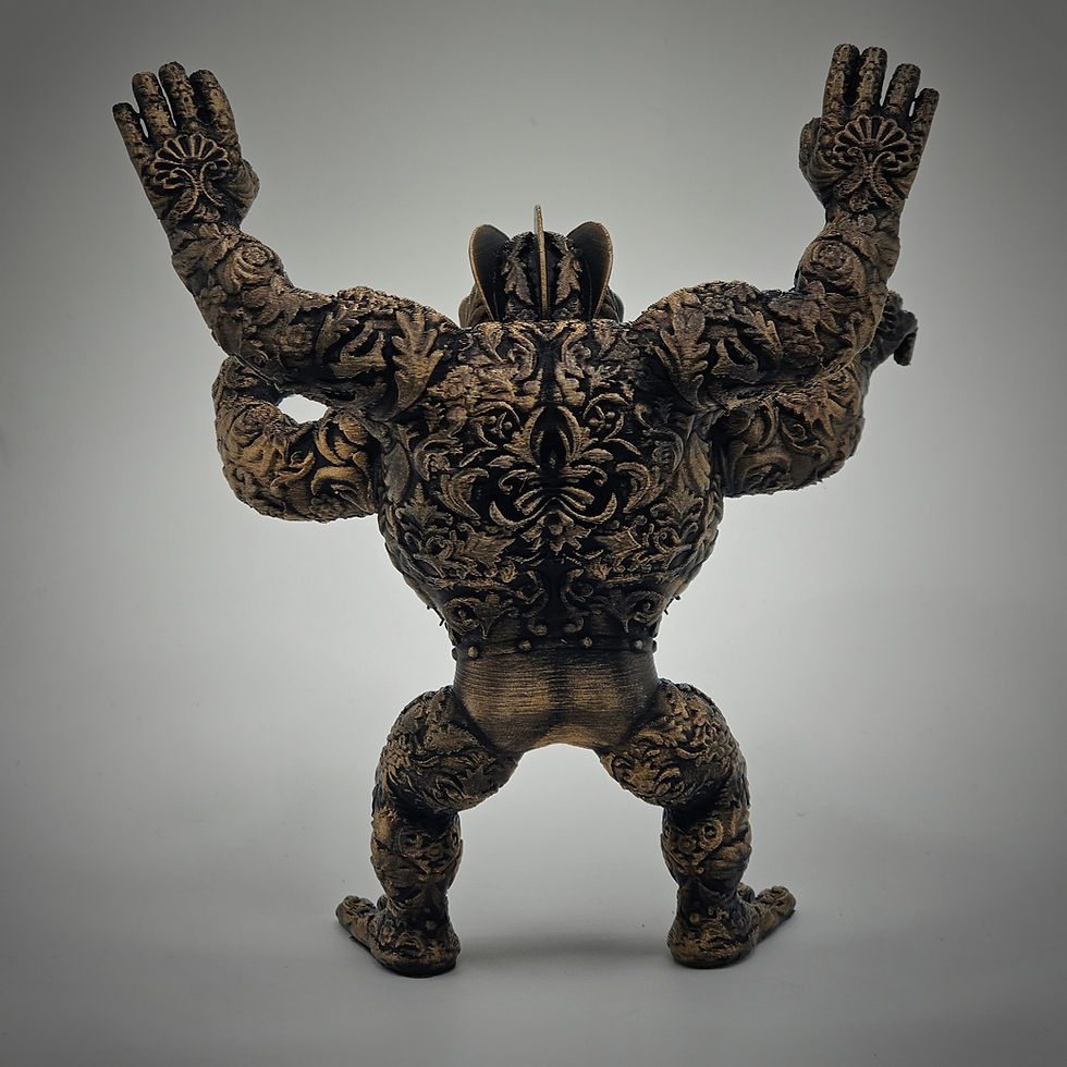 Thumbnail: Machamp 3d Printed Pokemon Statue