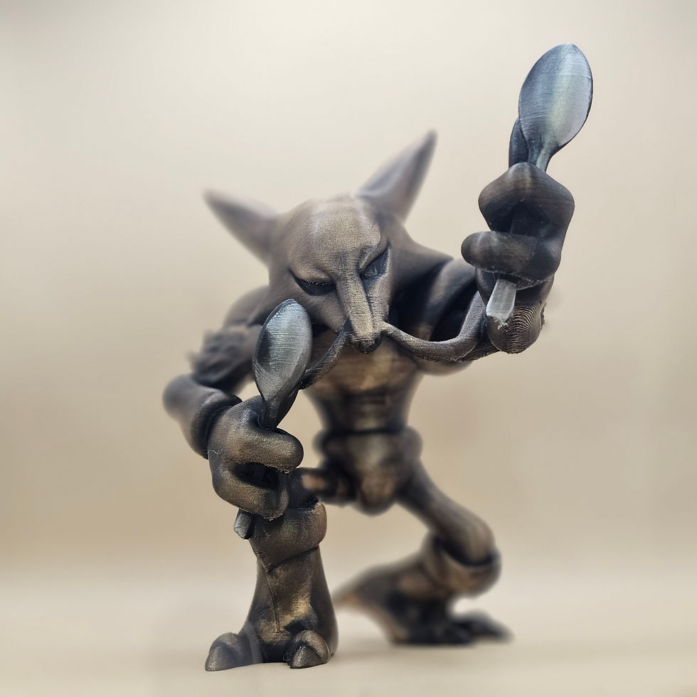 Thumbnail: Alakazam 3d Printed Statue 