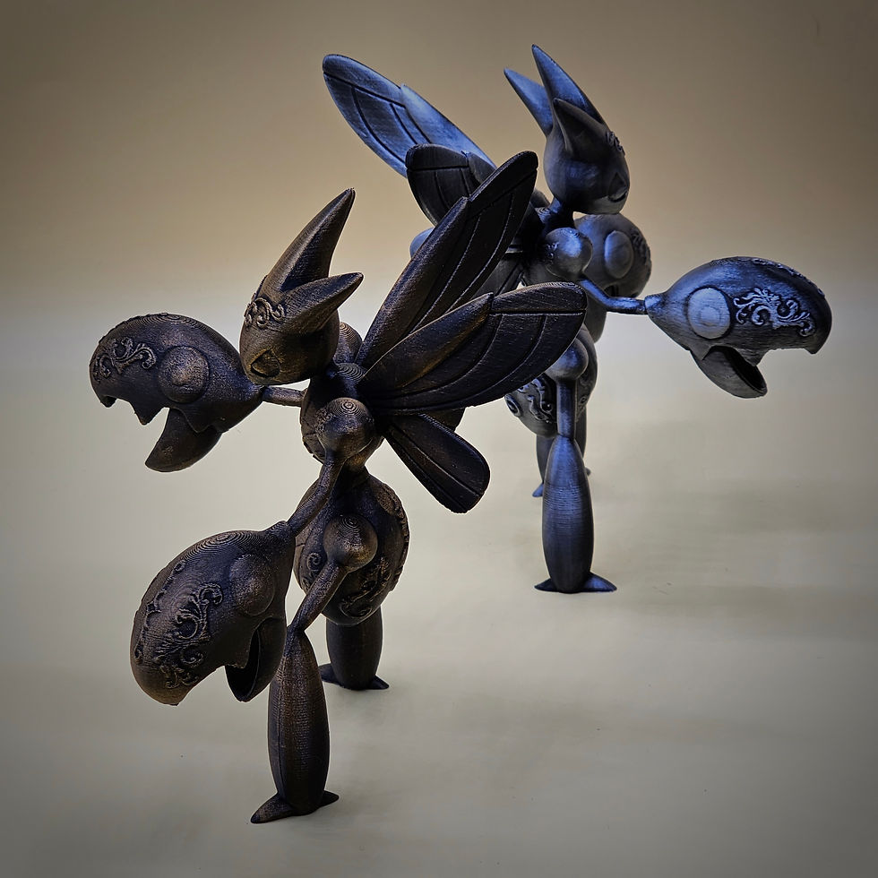Thumbnail: Scizor 3d Printed Pokemon Statue Figurine