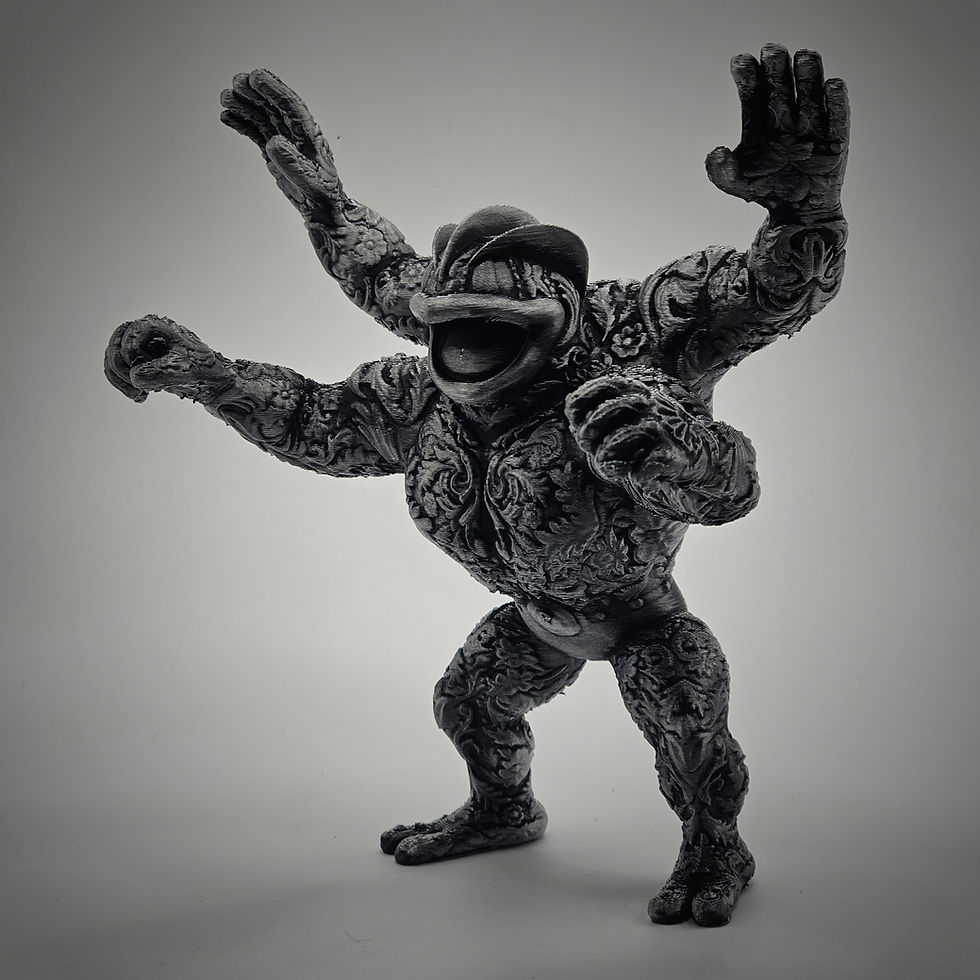 Thumbnail: Machamp 3d Printed Pokemon Statue